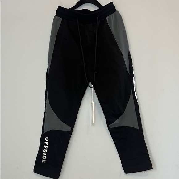 Offside Other - NWT Offside Kid's Black Grey Outdoor Jogger Pants with Silver‎ Reflectors Boys 8